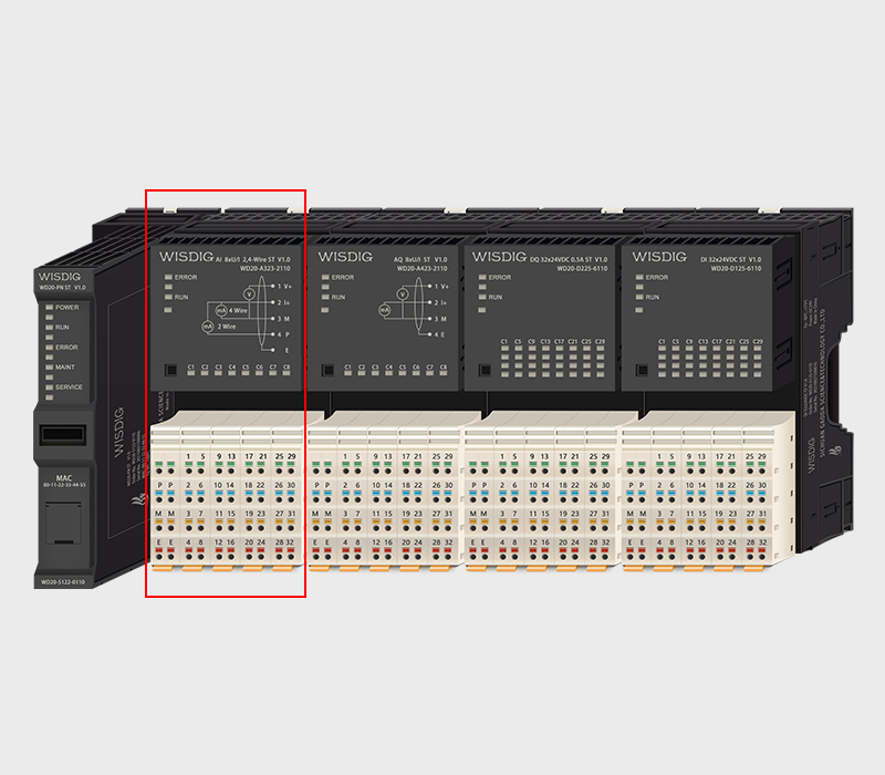 Sichuan Gaoda Technology Co., LTD. 's core product - 8-channel analog input module AI-8 channel current and voltage signal acquisition