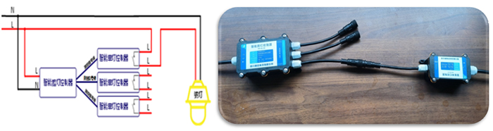 智能路燈控制器與智能單燈控制器接線組成.jpg